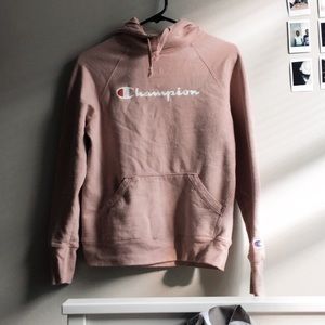 Cute pink champion hoodie